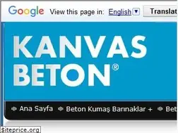 Sites similar to kanvasbeton.com