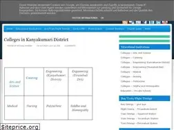 Sites similar to kanyakumaridist.blogspot.com
