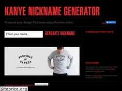 Sites similar to kanyenickname.com