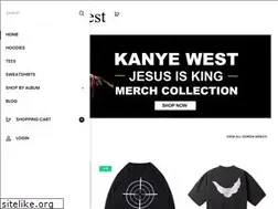 Sites similar to kanyewestmerchshop.com