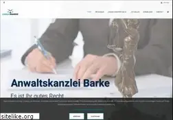 Sites similar to kanzlei-barke.de