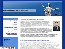 Sites similar to kanzlei-beeck.de