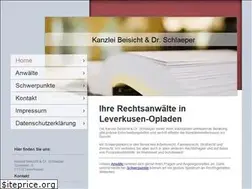 Sites similar to kanzlei-beisicht.de