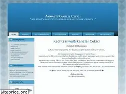 Sites similar to kanzlei-cekici.de