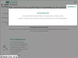 Sites similar to kanzlei-dr-dohr.de