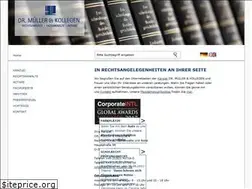 Sites similar to kanzlei-dr-mueller.de