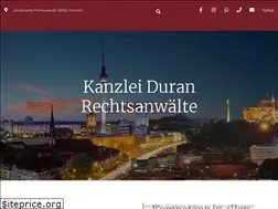 Sites similar to kanzlei-duran.eu