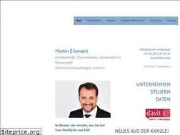 Sites similar to kanzlei-erlewein.de
