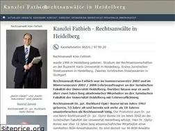 Sites similar to kanzlei-fathieh.de