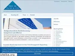 Sites similar to kanzlei-fricke.de
