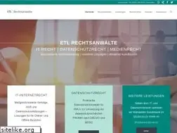 Sites similar to kanzlei-fuer-it-datenschutz-medienrecht.de