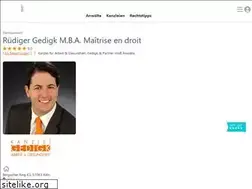Sites similar to kanzlei-gedigk.de