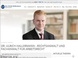 Sites similar to kanzlei-hallermann.de