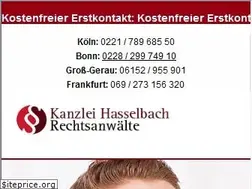 Sites similar to kanzlei-hasselbach.de