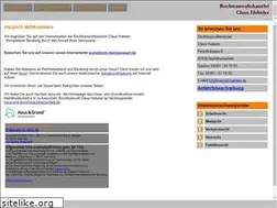 Sites similar to kanzlei-hebeler.de