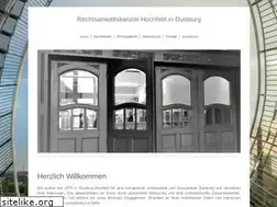 Sites similar to kanzlei-hochfeld.de