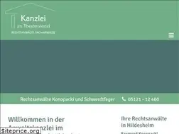 Sites similar to kanzlei-im-theaterviertel.de