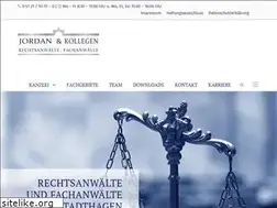 Sites similar to kanzlei-jordan.de