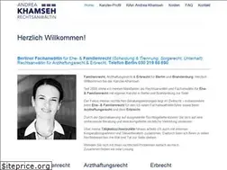 Sites similar to kanzlei-khamseh.de