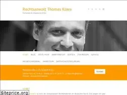 Sites similar to kanzlei-klaes.de