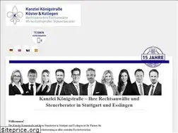 Sites similar to kanzlei-koenigstrasse.de