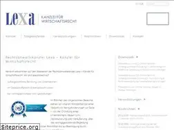 Sites similar to kanzlei-lexa.de