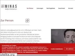 Sites similar to kanzlei-minas.de