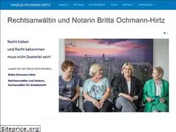 Sites similar to kanzlei-ochmann.de