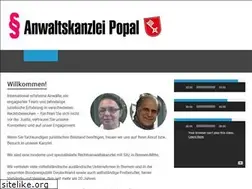 Sites similar to kanzlei-popal.de