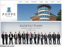 Sites similar to kanzlei-poppe.eu