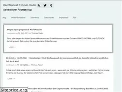 Sites similar to kanzlei-rader.de