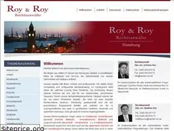 Sites similar to kanzlei-roy.de