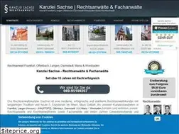 Sites similar to kanzlei-sachse.de