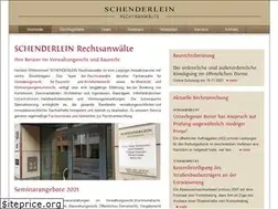 Sites similar to kanzlei-schenderlein.de