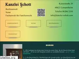 Sites similar to kanzlei-schott.com