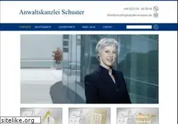 Sites similar to kanzlei-schuster.de
