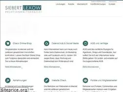 Sites similar to kanzlei-siebert.de