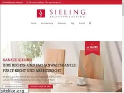 Sites similar to kanzlei-sieling.de