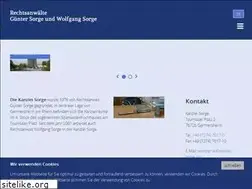 Sites similar to kanzlei-sorge.de