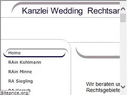 Sites similar to kanzlei-wedding.de