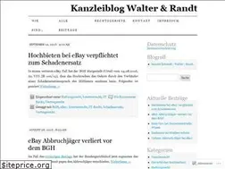 Sites similar to kanzleiblog.com
