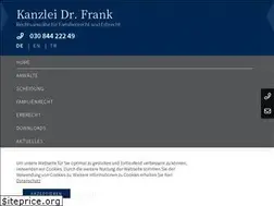 Sites similar to kanzleifrank.com