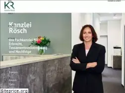 Sites similar to kanzleiroesch.de