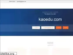 Sites similar to kaoedu.com