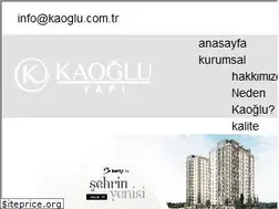 Sites similar to kaoglu.com.tr