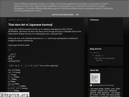 Sites similar to kaomojisuki.blogspot.com