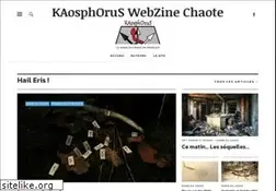 Sites similar to kaosphorus.net
