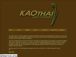 Sites similar to kaothairestaurant.com