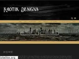 Sites similar to kaotikdesigns.com