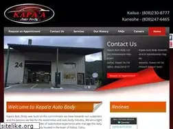 Sites similar to kapaaautobody.com